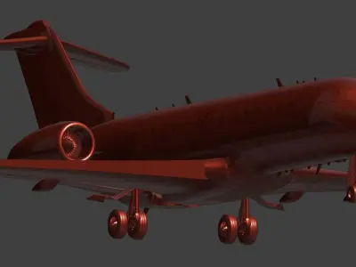 Gulfstream G6000 3D model