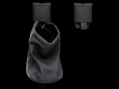 BlueForce TenSpeed UltraLight DumpPouch  Low-poly 3D model