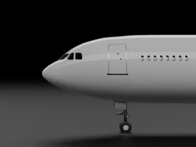 Airbus A330-300 3D model buy