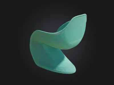Translucent Elegance 3D model