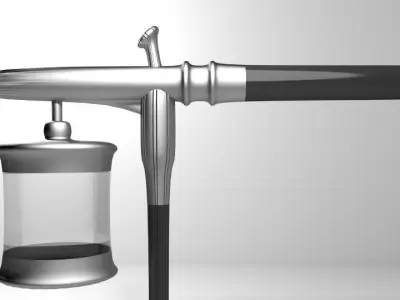 Airbrush Type 2 3D model