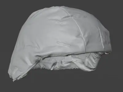US Army Advanced Combat Helmet Cover Scan 3D model