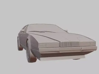 1969 Dodge Charger 3D Printable  3D print model