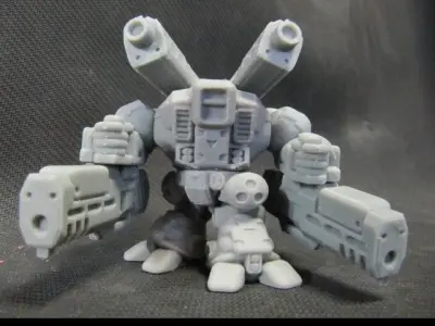 CHIBI-TECH SD - MK-VII PEACEKEEPER SOLO 3D print model