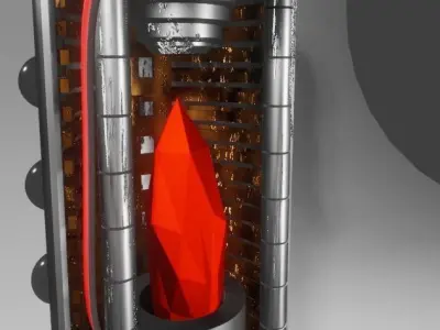 Starkiller Lightsaber  Free 3D model