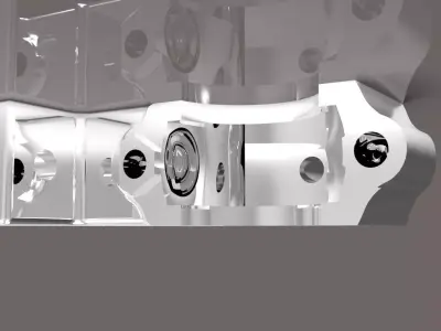 parts stainless steel bracket Free 3D model