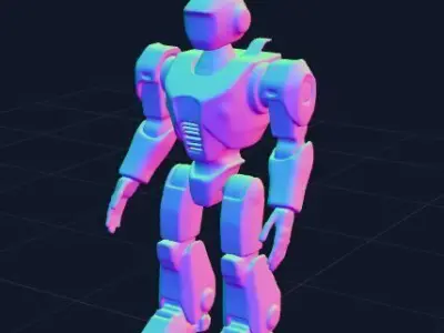 Robot 3D model 73