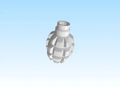 F-1 granata 3d model 3D print model