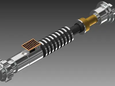 lightsaber star wars light saber Free 3D model purchase