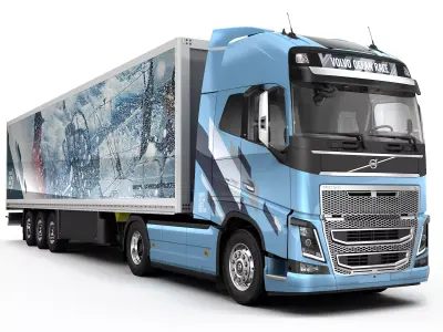 Volvo FH Ocean Race 3D model