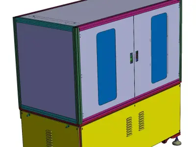 Bottom shell assembly equipment 3D model