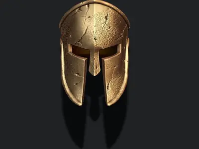Spartan helmet ring 3D print model