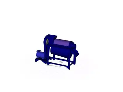 Industrial Fruit juice extractor 3D model