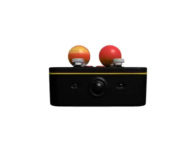 Retro Arcade Game Controller 3D model