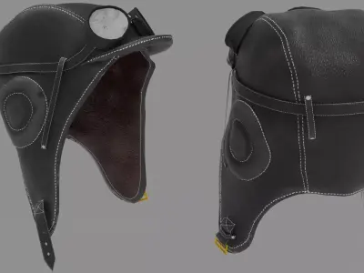 PILOT HAT 3D model