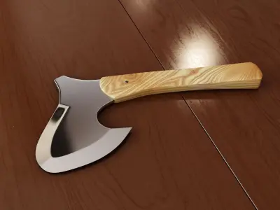 Hunter Axe 3D model