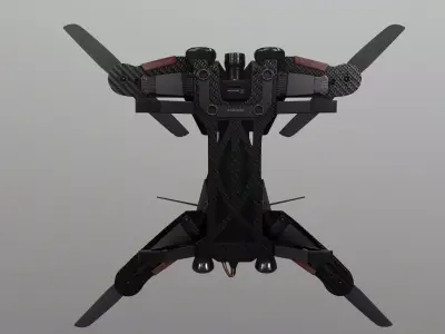 Drone Valkyrie S1 Low-poly 3D model