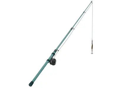 Fishing Rod 3D model 4