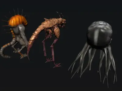 Monster Creature                  3D model buy