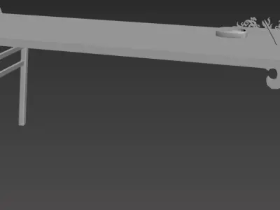 table Free 3D model purchase