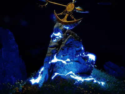 Escanor Divine Axe Rita Free 3D model