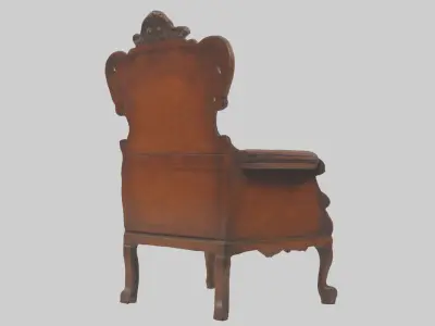 Antique Furniture Mod 1 Low-poly 3D model
