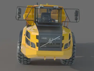 Volvo A40G Wheel Truck 3D model