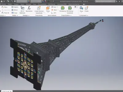 Eiffel Tower 3D Model 3D model purchase
