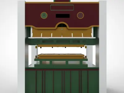 Press Machine 3D model buy