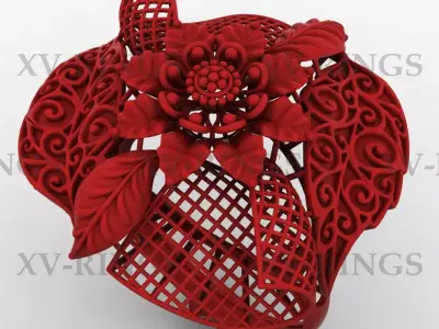 NEW TURKISH RING XV-33 3D print model
