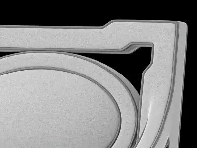 jumbo collection satin armchair 3D model