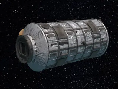 Space Module 010 3D model