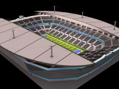  US Football Stadiums Collection 5 