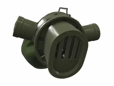 Gas Mask 07 3D model