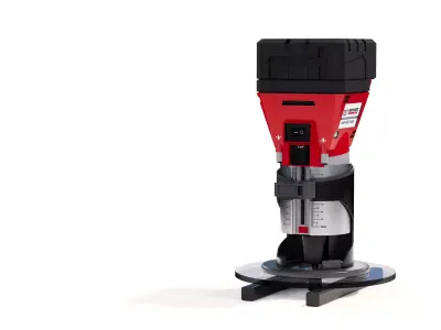  Milwaukee M18 FUEL Cordless Compact Router 3D model