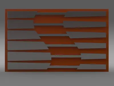 saleen logo 3D model by Sergey