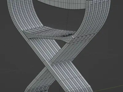 Curule Chair  3D model