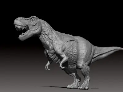T-rex tyrannosaurus rex 3D model purchase