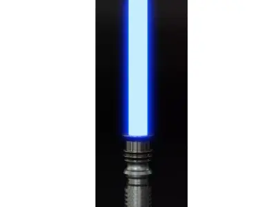 Ki-Adi-Mundis Lightsaber 3D model