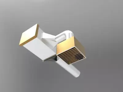 Exhaust Ducting 3D print model