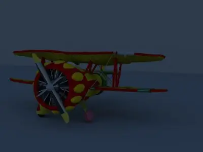 Avion Stuart Little Dos 3D model
