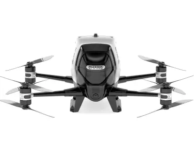DRONE-TAXI EHANG 184 3D model