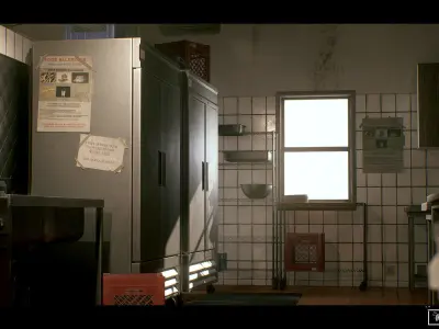 Commercial Kitchen - Unreal Engine 5 Low-poly 3D model