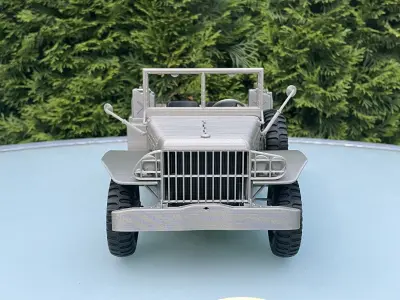 Dodge WC51 - scale model kit FDM 3D print model