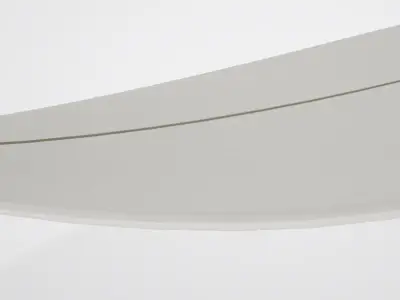 surfboard shelf Low-poly 3D model