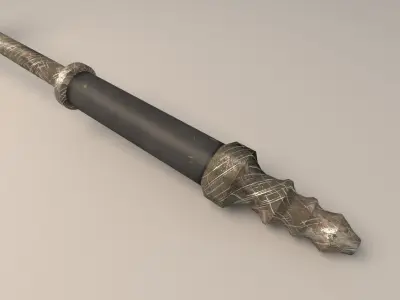 medieval mace 3D model purchase