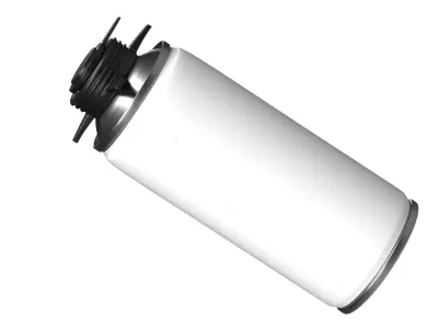 Polyurethane foam open mockup 3D model