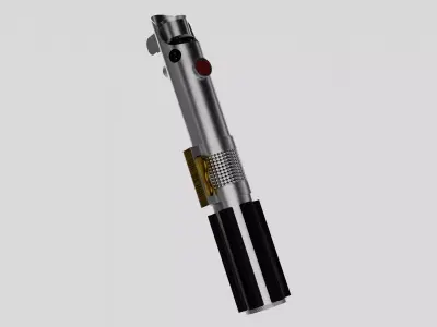 Skywalker Lightsaber Low-poly 3D model