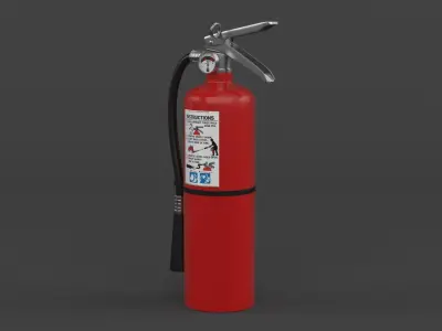 Fire Extinguisher 3D model 23