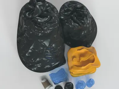 Garbage Bag 3D model